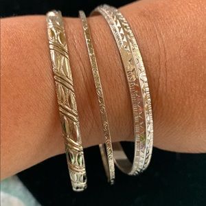 Set of three bangles